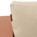 Fotel ogrodowy obrotowy Allure Beige Mahogany - Hesperide