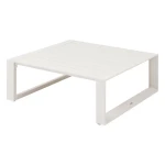 Niski stolik ogrodowy Allure 79x79x30 cm, Oatmeal - Hesperide 