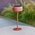 Lampa solarna stołowa Bolty 30 cm z aluminium, Mahogany - Hesperide