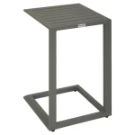 Mały stolik ogrodowy aluminiowy 38 x 38 cm Evasion, Laurel green - Hesperide
