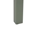 Stół ogrodowy na 6 osób aluminiowy 169,5 x 80 cm Evasion, Laurel green Linen - Hesperide