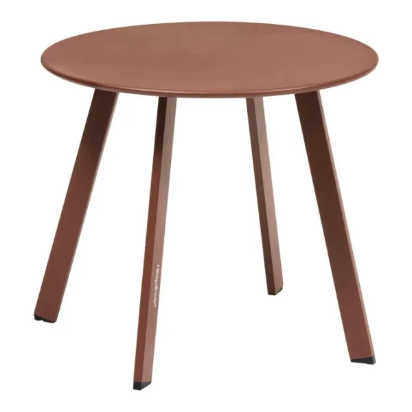 Mały stolik na balkon Saona Ø50, Mahogany - Hesperide