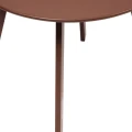 Mały stolik na balkon Saona Ø50, Mahogany - Hesperide