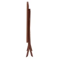 Stolik ogrodowy składany Greensboro 70x70, Mahogany - Hesperide