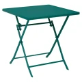 Stolik ogrodowy składany Greensboro 70x70, Opal green - Hesperide