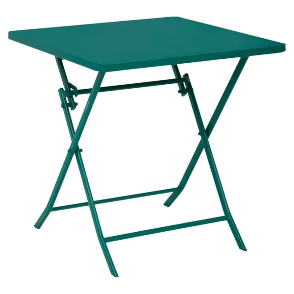 Stolik ogrodowy składany Greensboro 70x70, Opal green - Hesperide