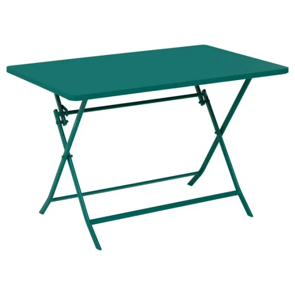 Stół ogrodowy składany 4-osobowy Greensboro 110x70, Opal green - Hesperide