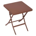 Mały stolik ogrodowy składany Greensboro 40x40, Mahogany - Hesperide