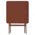 Mały stolik ogrodowy składany Greensboro 40x40, Mahogany - Hesperide