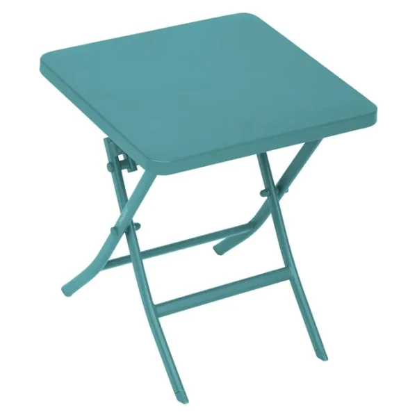 Mały stolik ogrodowy składany Greensboro 40x40, Opal green - Hesperide