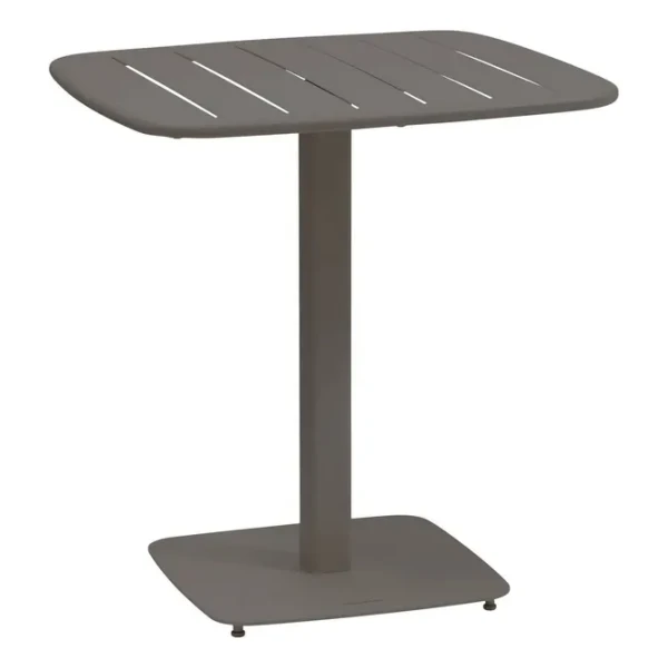 Stolik ogrodowy stalowy Alegoria 70x70, Coffee - Hesperide