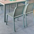 Krzesło ogrodowe sztaplowane Essentia, Laurel Green - Hesperide