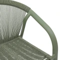 Krzesło ogrodowe z podłokietnikami Riu, Sage Laurel Green zielone - Hesperide