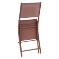 Krzesła składane ogrodowe Modula, 4 szt, Mahogany - Hesperide