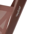Krzesła składane ogrodowe Modula, 4 szt, Mahogany - Hesperide