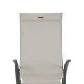 Nowoczesny leżak ogrodowy Samba, Linen Laurel Green - Hesperide