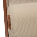 Fotel ogrodowy rozkładany Decima, Linen Mahogany - Hesperide