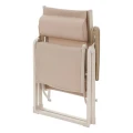 Fotel ogrodowy rozkładany Decima, Linen Clay - Hesperide