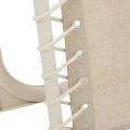 Fotel rozkładany ogrodowy Silos, Linen Clay beżowy - Hesperide