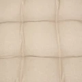 Bujany fotel ogrodowy w kształcie jajka Paopao, Beige Laurel Green - Hesperide