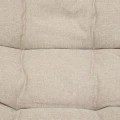 Fotel bujany ogrodowy Felinio, Beige Laurel Green - Hesperide