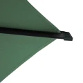 Parasol ogrodowy, Soya 2.7m okrągły odchylany, Olive green zielony - Hesperide