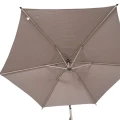 Parasol ogrodowy boczny, okrągły Manoa 3m, Coffee - Hesperide