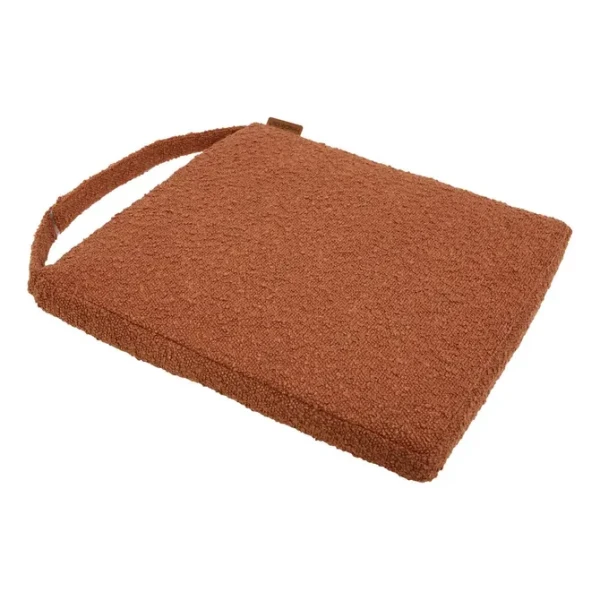 Poduszka na krzesło ogrodowa 40x40 Solfia wodoodporna, Mahogany - Hesperide