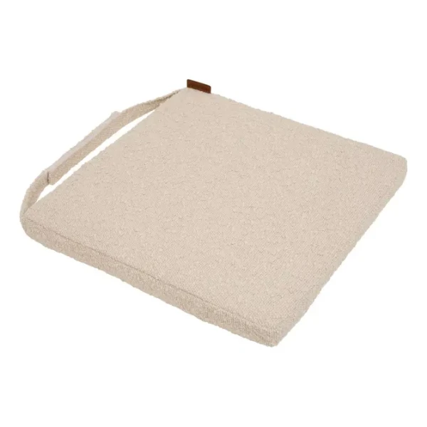 Poduszka na krzesło ogrodowa 40x40 Solfia wodoodporna, Wheat beżowa - Hesperide