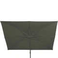 Parasol ogrodowy na wysięgniku kwadratowy 3x3 m Melhia z tkaniną olefin, Laurel Green zielony - Hesperide