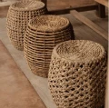 Taboret stolik pleciony Gustih - Bazar Bizar