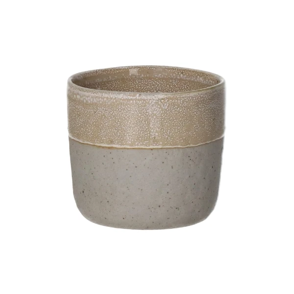 Kubek z kamionki bez ucha Spiro 160 ml seashell - Pomax