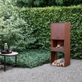 Ekskluzywne palenisko ogrodowe ze stali corten FireBox - Eva Solo