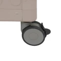 Skrzynia ogrodowa metalowa 670L, Edenio 141x72x78, beżowa - Hesperide