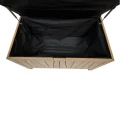 Skrzynia ogrodowa drewniana 165L Lodgia 90x50x58 cm - Hesperide