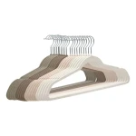 Wieszaki na ubrania welurowe 45 cm MB, 20 sztuk - 5five