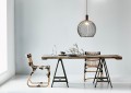Czarna ażurowa lampa sufitowa Aver 50 z metalu DESIGN FOR THE PEOPLE BY NORDLUX