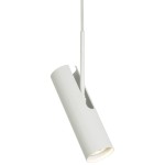 Minimalistyczna lampa sufitowa Mib 6, biała - DFTP by Nordlux