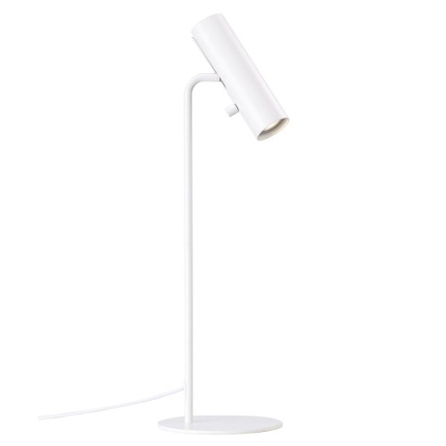Biała minimalistyczna lampa stołowa Mib 6 DESIGN FOR THE PEOPLE BY NORDLUX