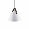 Biała lampa wisząca Strap 16 DESIGN FOR THE PEOPLE BY NORDLUX