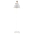 Biała lampa podłogowa Strap DESIGN FOR THE PEOPLE BY NORDLUX
