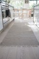 Beżowy chodnik Saro z bawełny 80x150 HIMLA