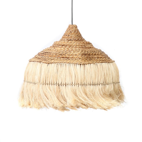 Duża lampa sufitowa Abaca Hoola L z trawy BAZAR BIZAR