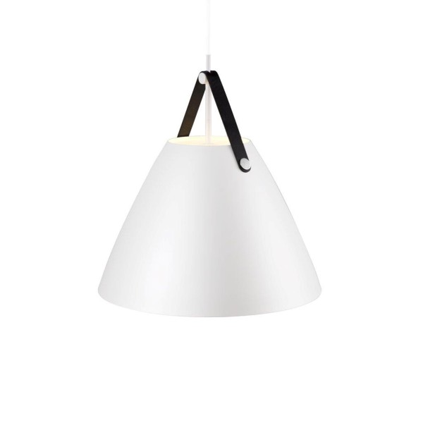 Biała lampa sufitowa Strap 48 - DESIGN FOR THE PEOPLE BY NORDLUX