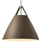 Beżowa lampa sufitowa Strap 48 - DESIGN FOR THE PEOPLE BY NORDLUX