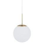 Lampa sufitowa kula Grant 25 w kolorze mosiądzu - Nordlux