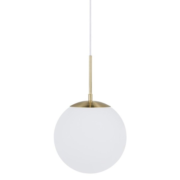 Lampa sufitowa kula Grant 25 w kolorze mosiądzu - Nordlux