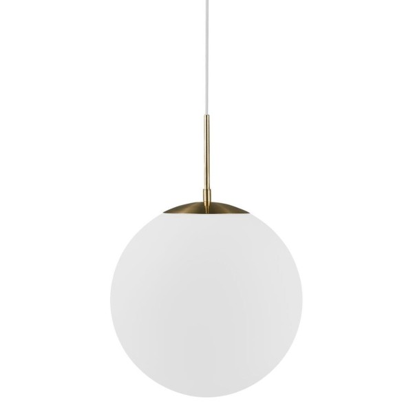 Lampa sufitowa kula Grant 35 w kolorze mosiądzu - Nordlux