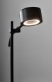 Czarna nowoczesna lampa podłogowa Clyde NORDLUX