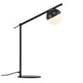 Nowoczesna lampa stołowa biurkowa Contina w kolorze czarnym NORDLUX